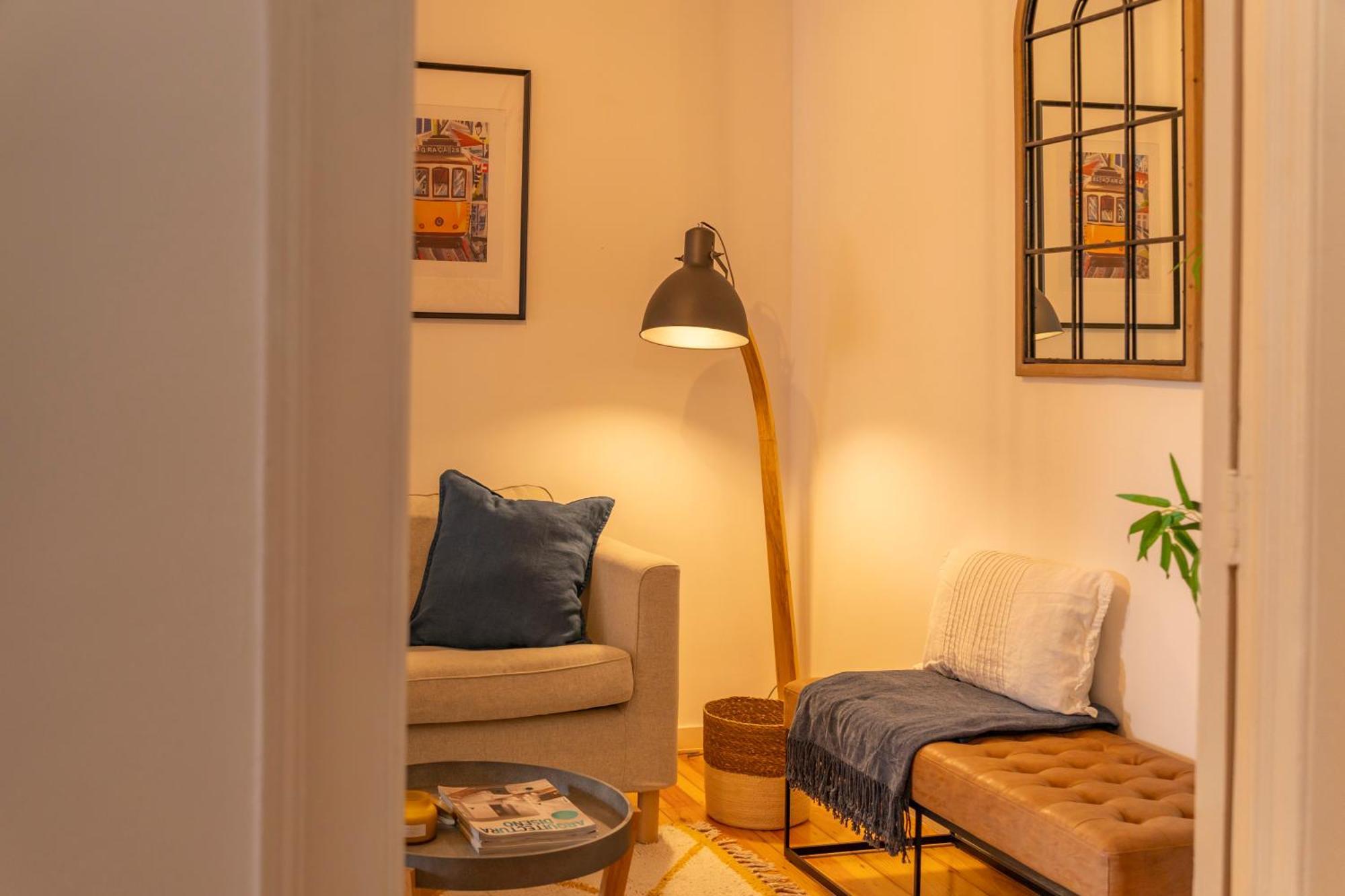 Superb Apartments Overlooking Graca In ליסבון חדר תמונה